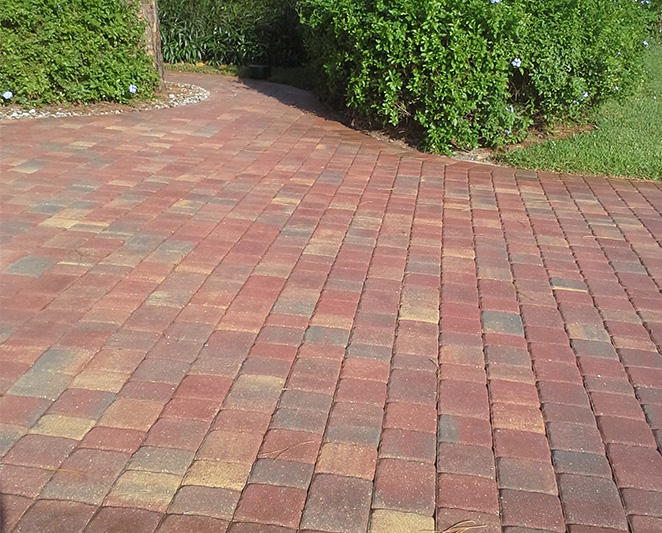 Driveway Pressure Washed and Sealed