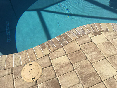 Natural Stone Pool Deck